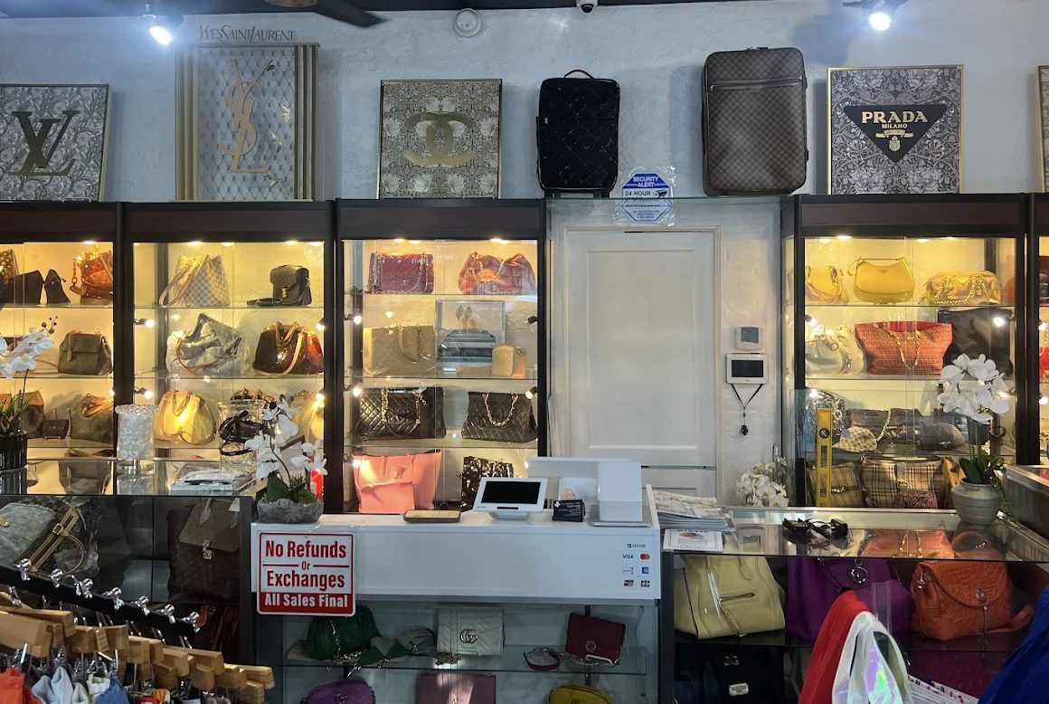 Inside Love, Fashion & More, the designer handbag collection